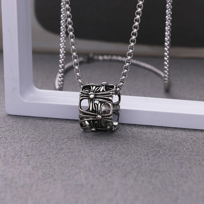 HN078:Hip-Hop Style Necklace, cross Pendent Necklace For Women And Men