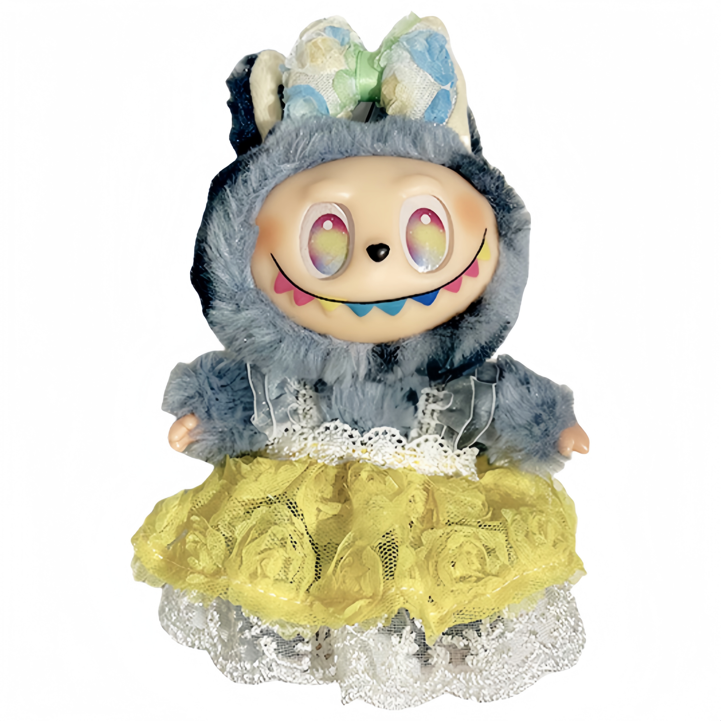 Handemade Labubu Heart Dress Outfit with Accessories
