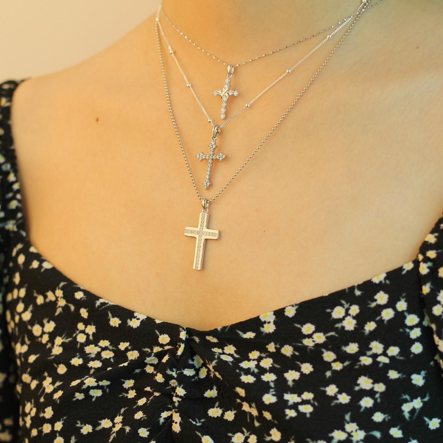 Women's S925 Sterling Silver Cross Necklace Collection – Timeless and Elegant Designs, Available in 15 Distinct Styles, Perfect for Everyday Wear or Special Occasions, Ideal Gift.