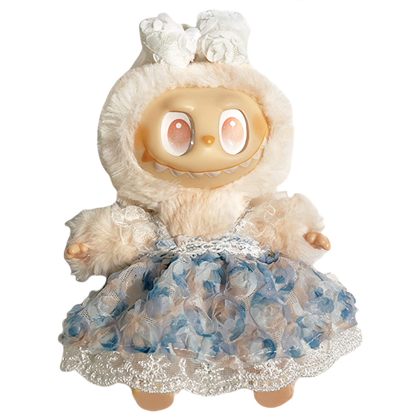 Handemade Labubu Heart Dress Outfit with Accessories