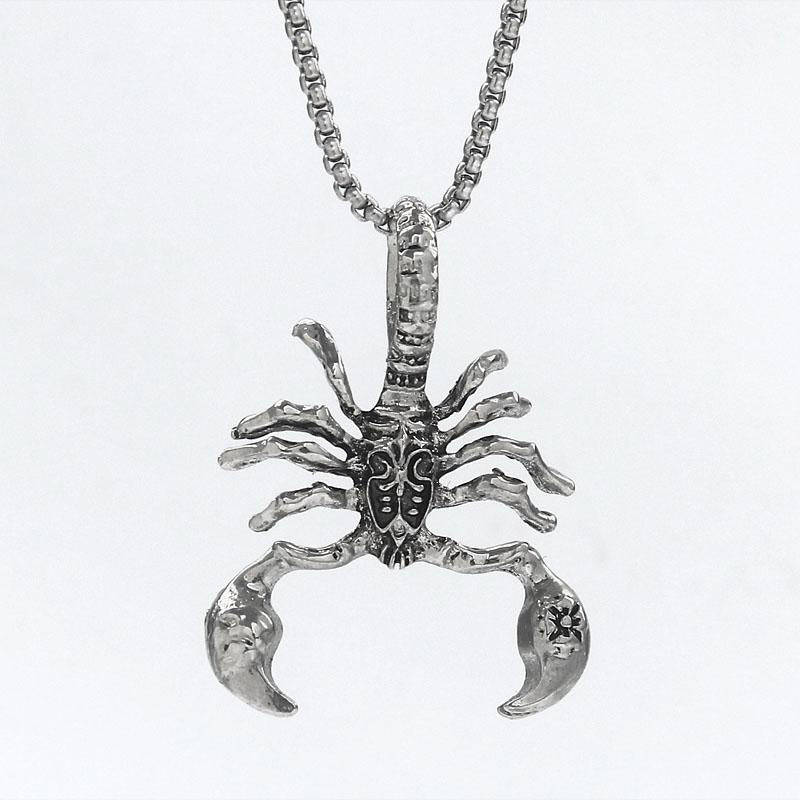 HN005:Hip-Hop Style Scorpion Pendant Necklace Necklace For Women and Men