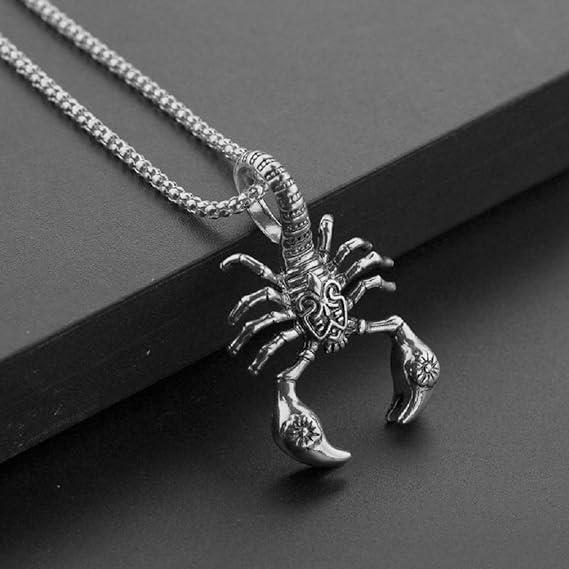 HN005:Hip-Hop Style Scorpion Pendant Necklace Necklace For Women and Men