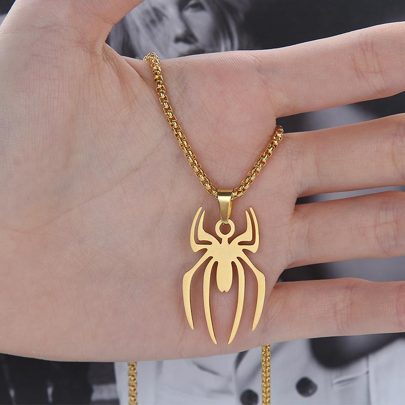 HN004:Hip-Hop Style Classic Spider Necklace For Women and Men