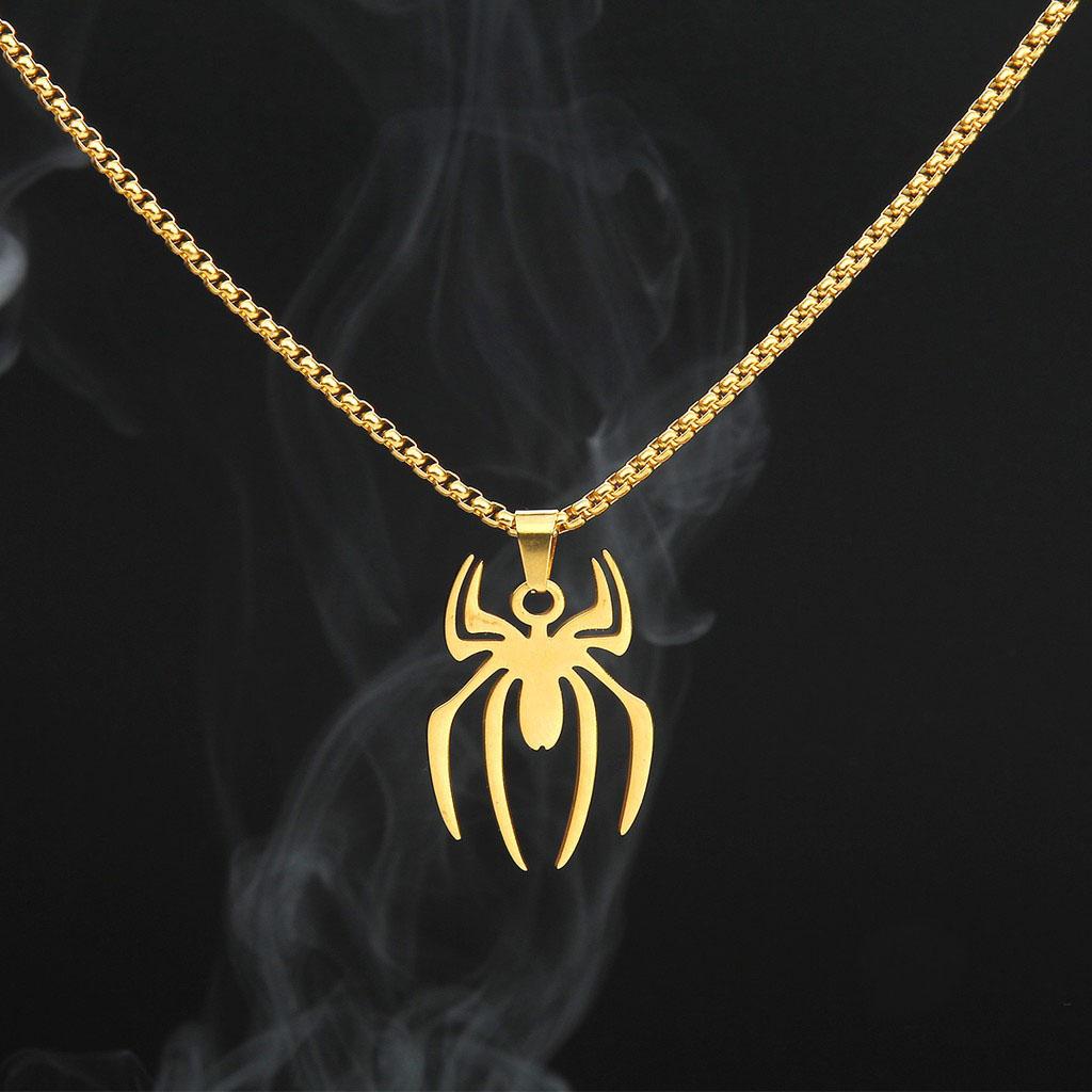 HN004:Hip-Hop Style Classic Spider Necklace For Women and Men