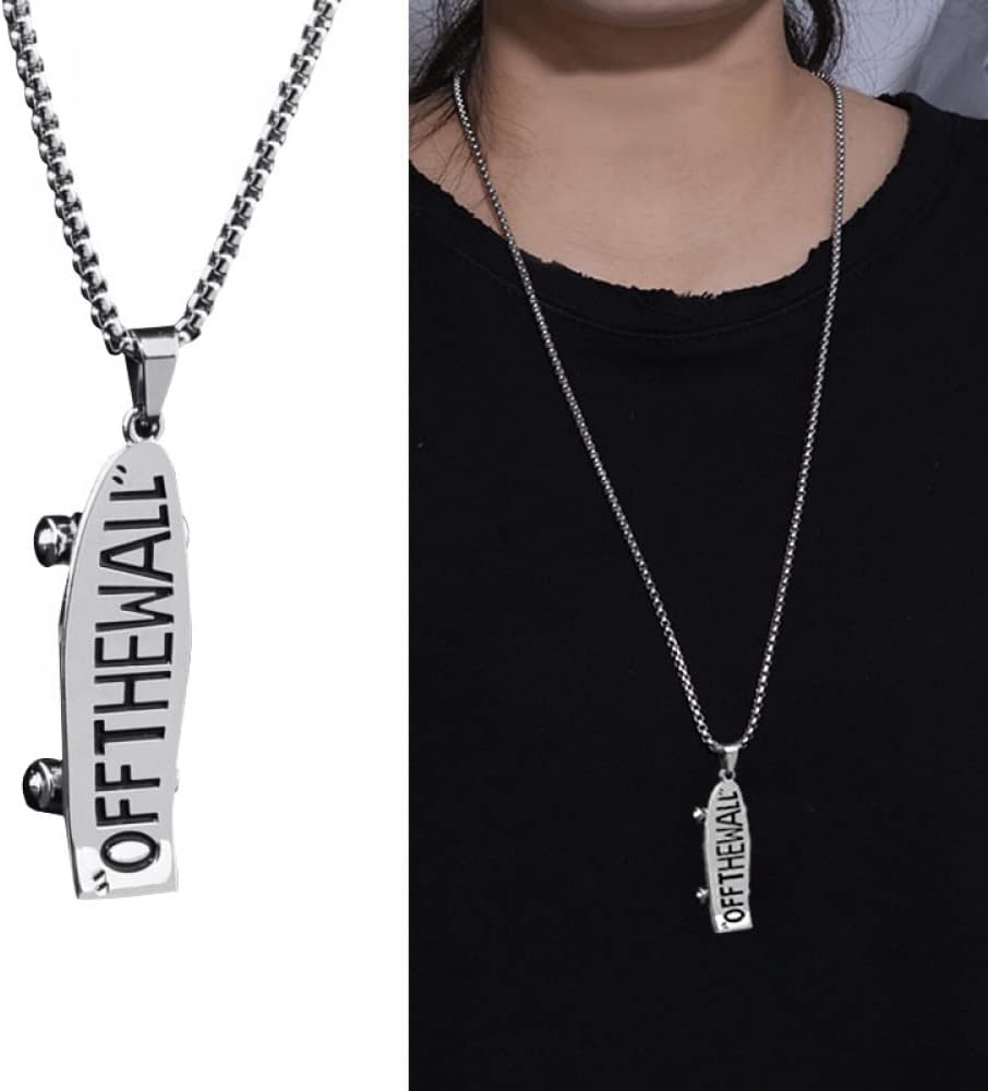 HN030:Hip-Hop Style Necklace, Music Carnival Headphones Necklace for Women and Men