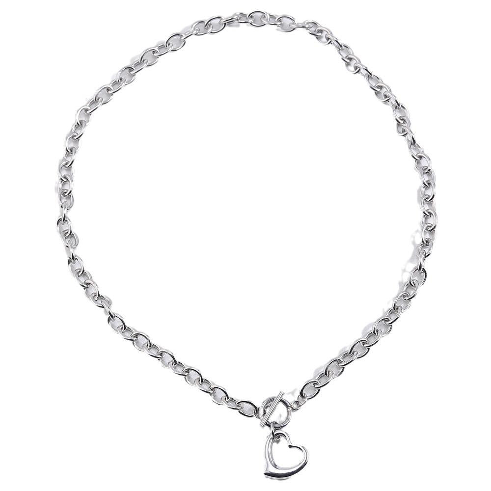 Set of 3/ Heart Set -Necklace , Bracelet and Earrings, Stylish Elegant Stainless Steel, Non-Tarnish, Fashionable, Dainty Christmas Valentine's Day Gift for Women Girls