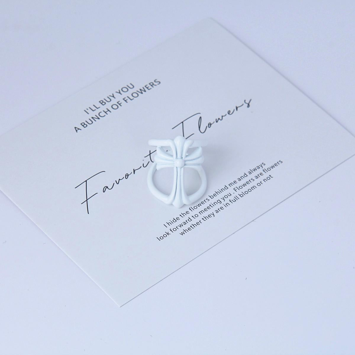 Double Layer Cross Opening Ring Luxury Design - Copper, Adjustable Size, Rings for Men and Women