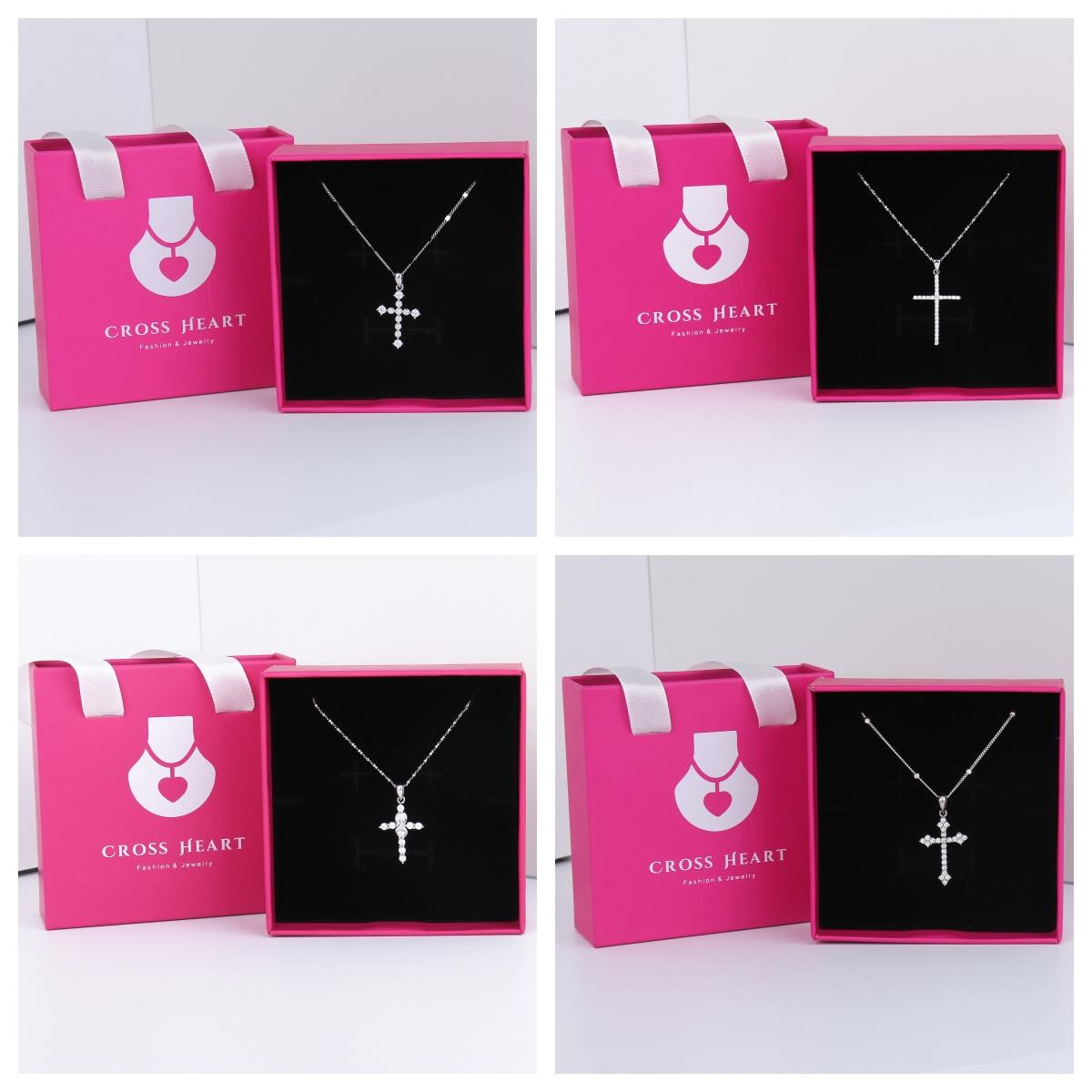 Women's S925 Sterling Silver Cross Necklace Collection – Timeless and Elegant Designs, Available in 15 Distinct Styles, Perfect for Everyday Wear or Special Occasions, Ideal Gift.