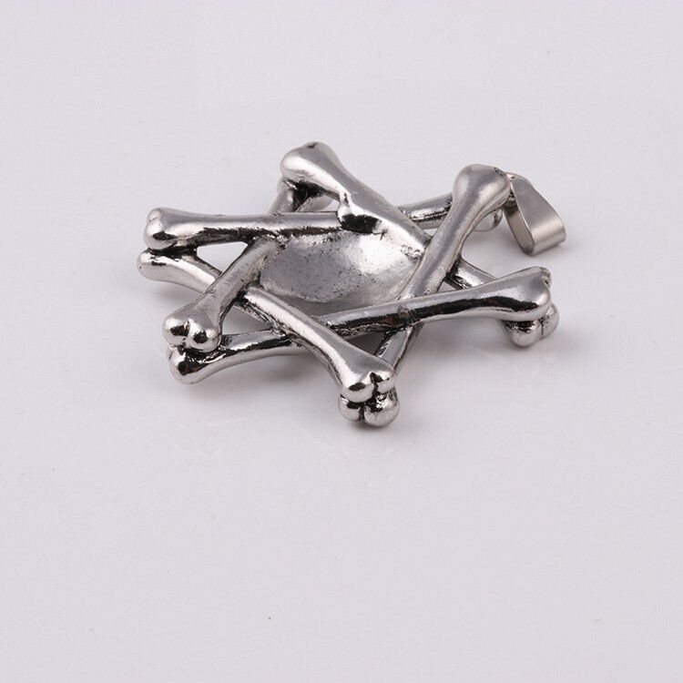 HN013:Hip-Hop Style Demon Eye Hipster Hexagonal Star Pendant Necklace for Women And Men