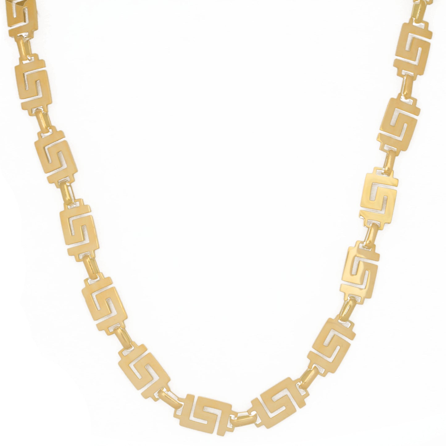 N162:Punk Choker Necklace Chain Irregular Square Maze Tattoo Necklace Spiral Pattern Geometric Choker For Women And Men,Color Not Fade, Waterproof