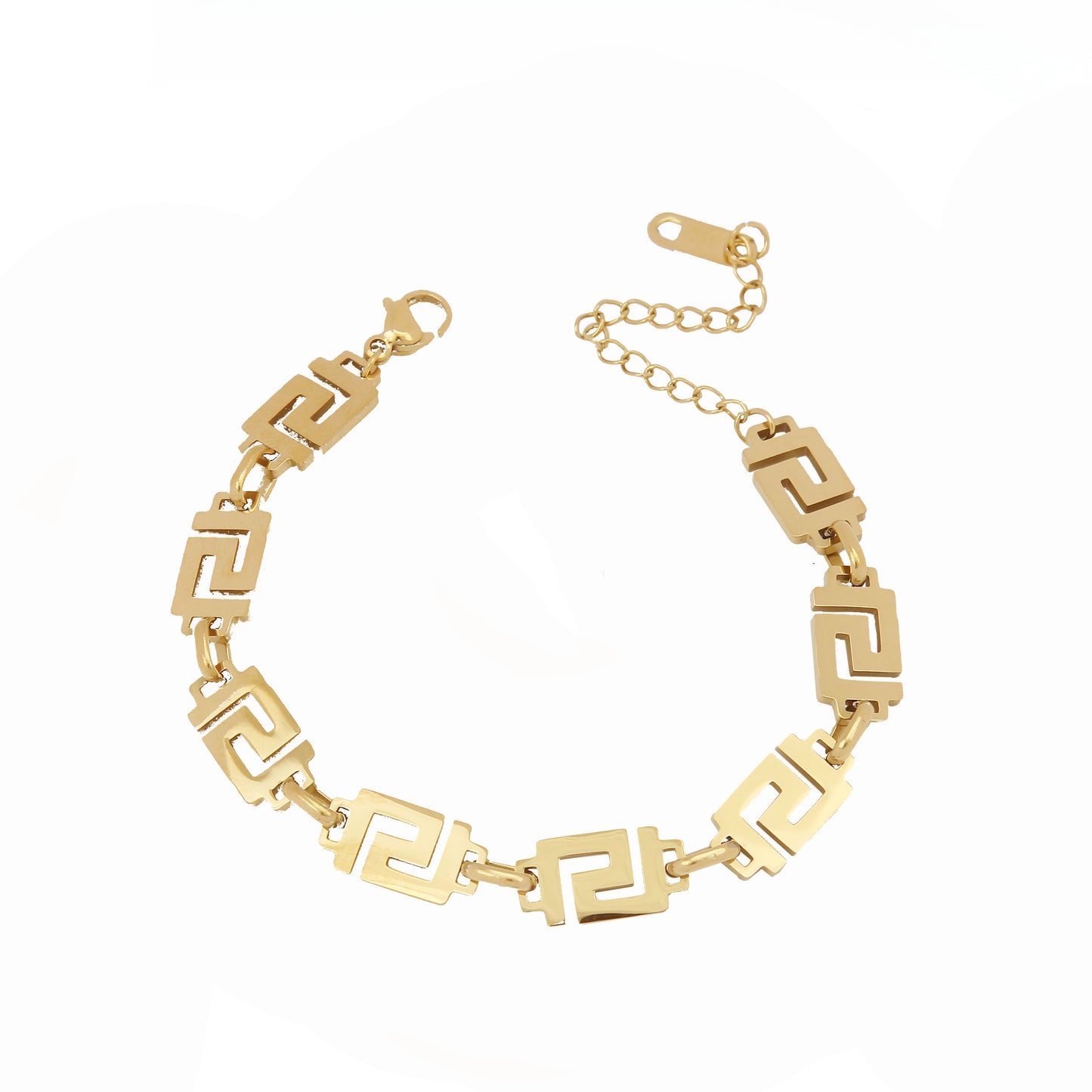 N162:Punk Choker Necklace Chain Irregular Square Maze Tattoo Necklace Spiral Pattern Geometric Choker For Women And Men,Color Not Fade, Waterproof