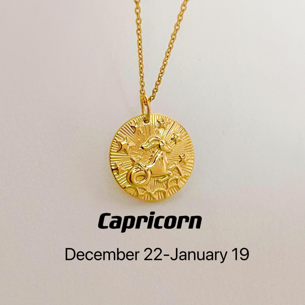 CN003:Dainty Zodiac Necklace for Women Zodiac Sign Necklaces Chain Necklaces For Women and Men