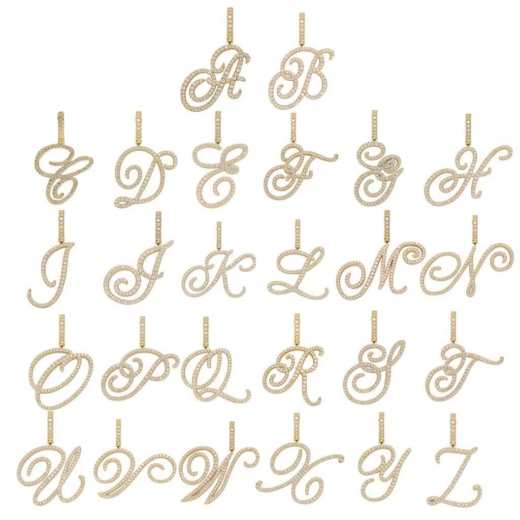 Set of 2 (2 initials necklace include gift), 26 letters necklace, floral alphabet necklace, 20'' Letter Pendant + 24'' Rectangular Tag, buy 1 letter necklace get 1 floral initial necklace free.