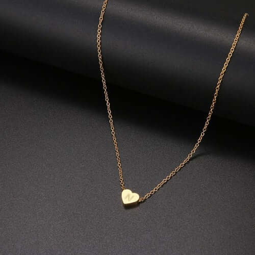 LN009:Hip-Hop Style Classic Heart Letter Pendet Neckalce For Women and Men