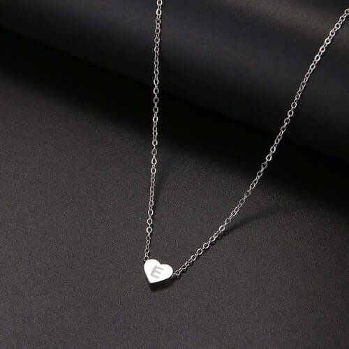 LN009:Hip-Hop Style Classic Heart Letter Pendet Neckalce For Women and Men