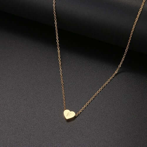 LN009:Hip-Hop Style Classic Heart Letter Pendet Neckalce For Women and Men