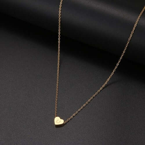 LN009:Hip-Hop Style Classic Heart Letter Pendet Neckalce For Women and Men