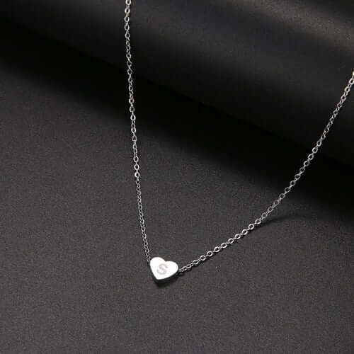 LN009:Hip-Hop Style Classic Heart Letter Pendet Neckalce For Women and Men