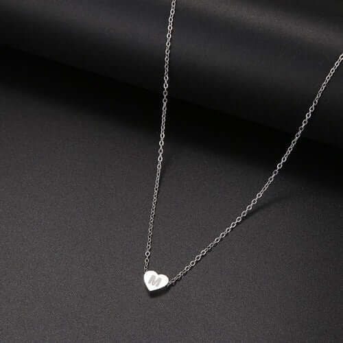 LN009:Hip-Hop Style Classic Heart Letter Pendet Neckalce For Women and Men