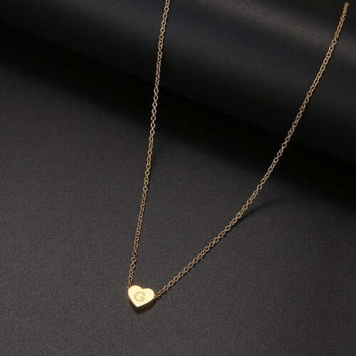 LN009:Hip-Hop Style Classic Heart Letter Pendet Neckalce For Women and Men