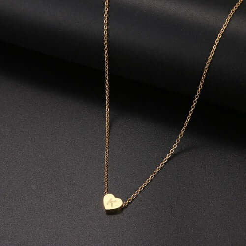 LN009:Hip-Hop Style Classic Heart Letter Pendet Neckalce For Women and Men
