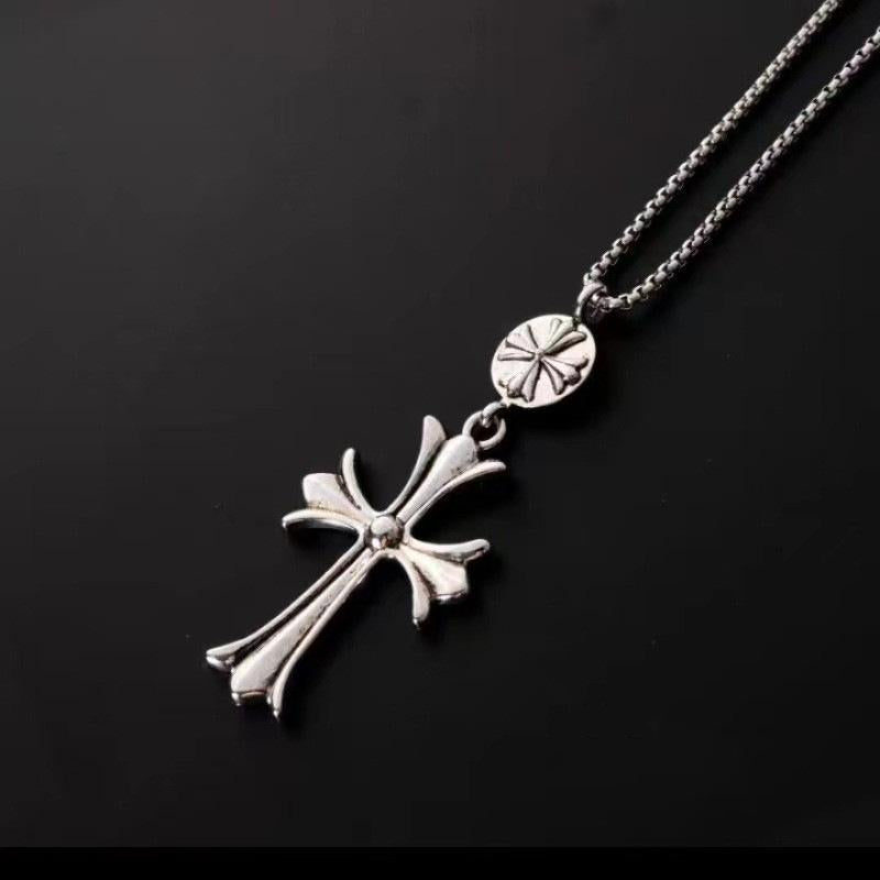 Cross Necklace with  Superior Quality Pendant for Men and Women, Nontarnish stainless steel, color not fade
