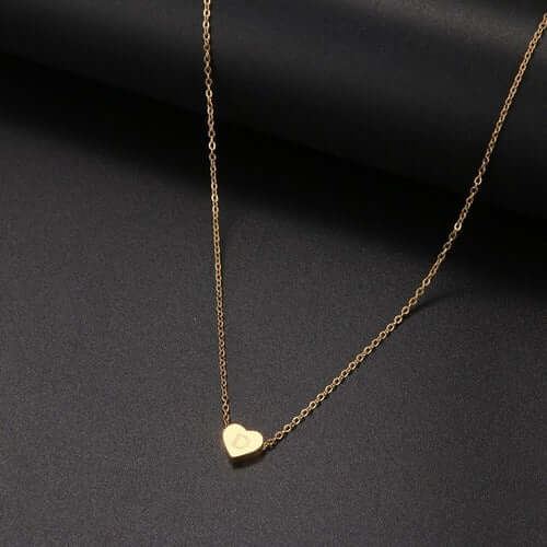 LN009:Hip-Hop Style Classic Heart Letter Pendet Neckalce For Women and Men