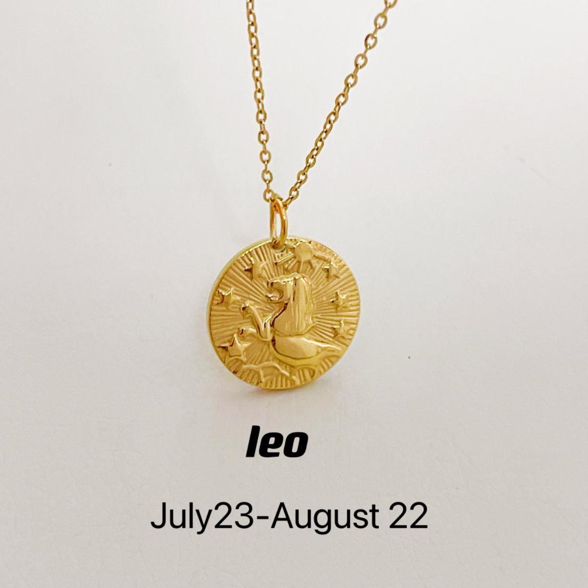 CN003:Dainty Zodiac Necklace for Women Zodiac Sign Necklaces Chain Necklaces For Women and Men