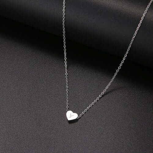 LN009:Hip-Hop Style Classic Heart Letter Pendet Neckalce For Women and Men