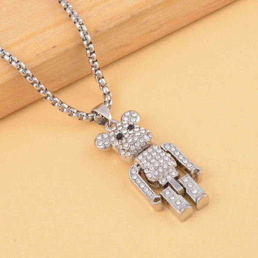HN043:Hip-Hop Style Necklace for Women And Men