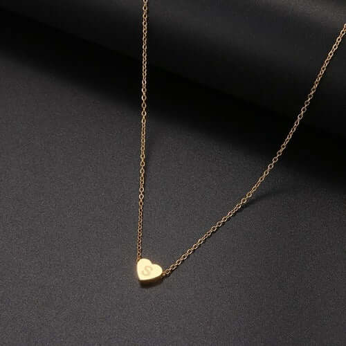 LN009:Hip-Hop Style Classic Heart Letter Pendet Neckalce For Women and Men