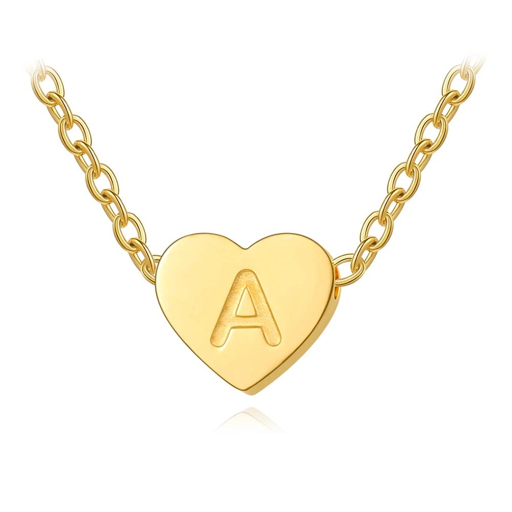 LN009:Hip-Hop Style Classic Heart Letter Pendet Neckalce For Women and Men