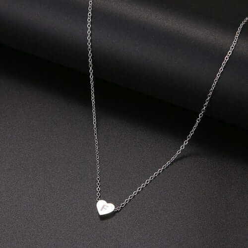 LN009:Hip-Hop Style Classic Heart Letter Pendet Neckalce For Women and Men