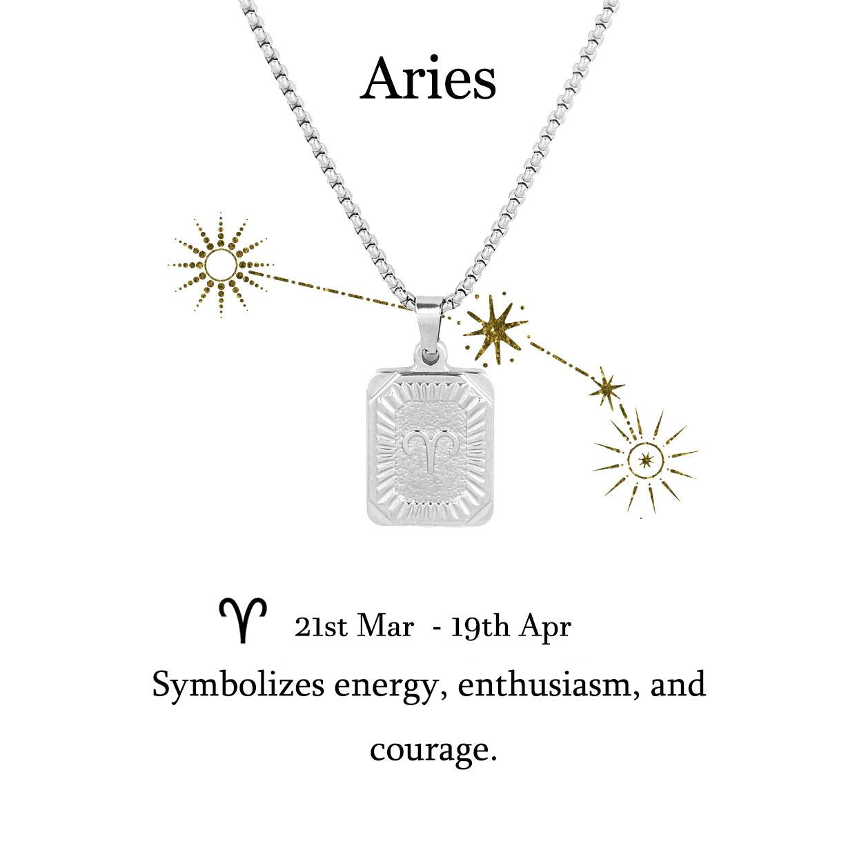 Constellation necklace, Zodiac Sign Stainless Steel Pendant Necklace，star sign Unisex for men women, personalized Charm necklace, customized sign necklace