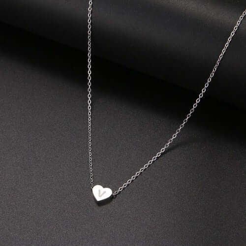LN009:Hip-Hop Style Classic Heart Letter Pendet Neckalce For Women and Men