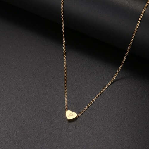 LN009:Hip-Hop Style Classic Heart Letter Pendet Neckalce For Women and Men