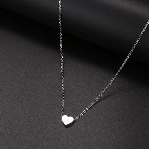 LN009:Hip-Hop Style Classic Heart Letter Pendet Neckalce For Women and Men
