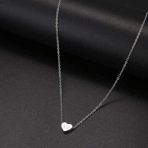 LN009:Hip-Hop Style Classic Heart Letter Pendet Neckalce For Women and Men