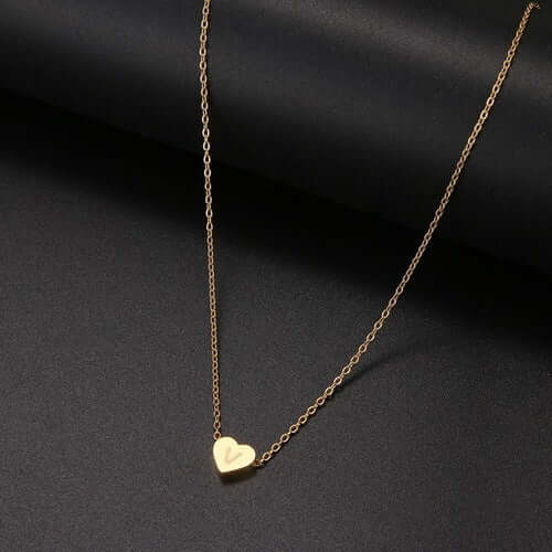LN009:Hip-Hop Style Classic Heart Letter Pendet Neckalce For Women and Men